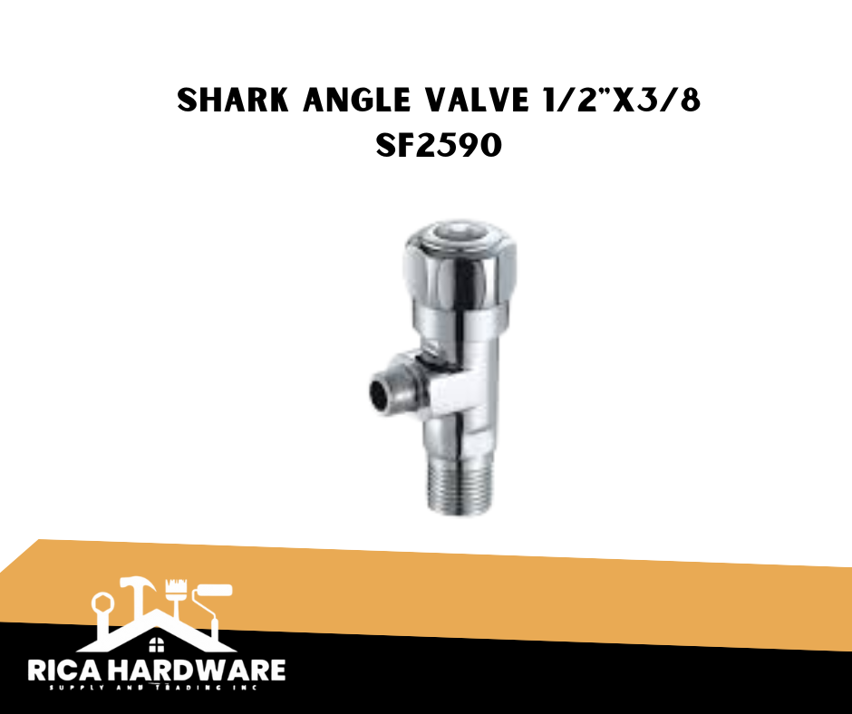 SHARK ANGLE VALVE 1/2"X3/8 SF2590