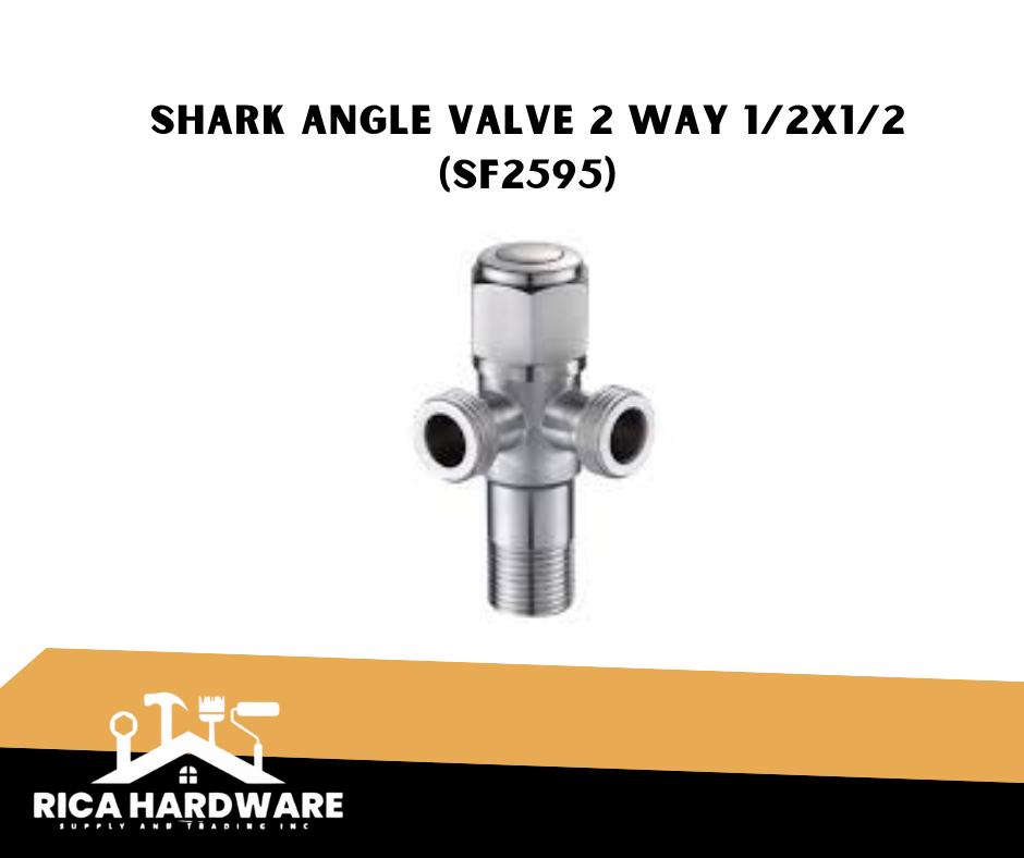 SHARK ANGLE VALVE 2 WAY 1/2X1/2 (SF2595)