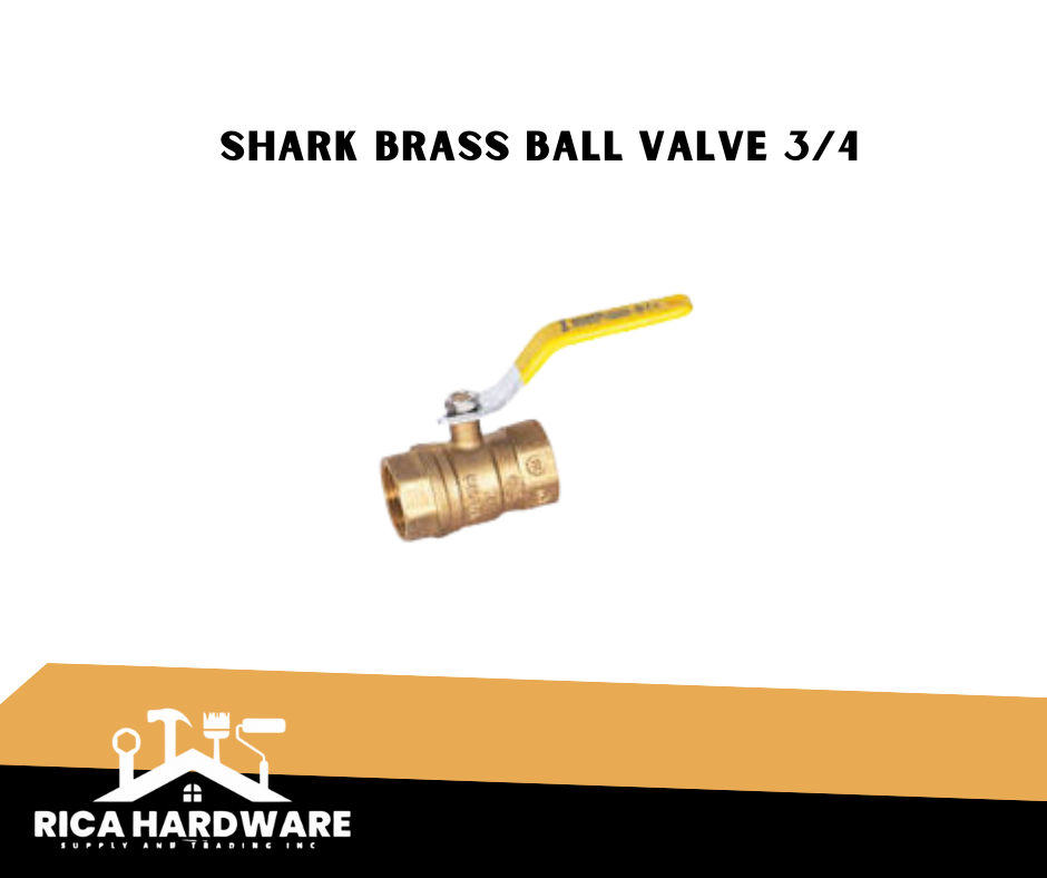 SHARK BRASS BALL VALVE 3/4 SF2771