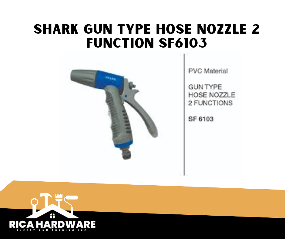 SHARK GUN TYPE HOSE NOZZLE 2 FUNCTION SF6103
