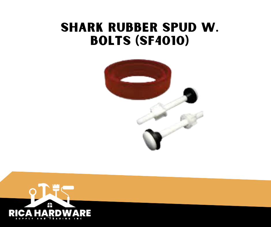 SHARK RUBBER SPUD W. BOLTS (SF4010)