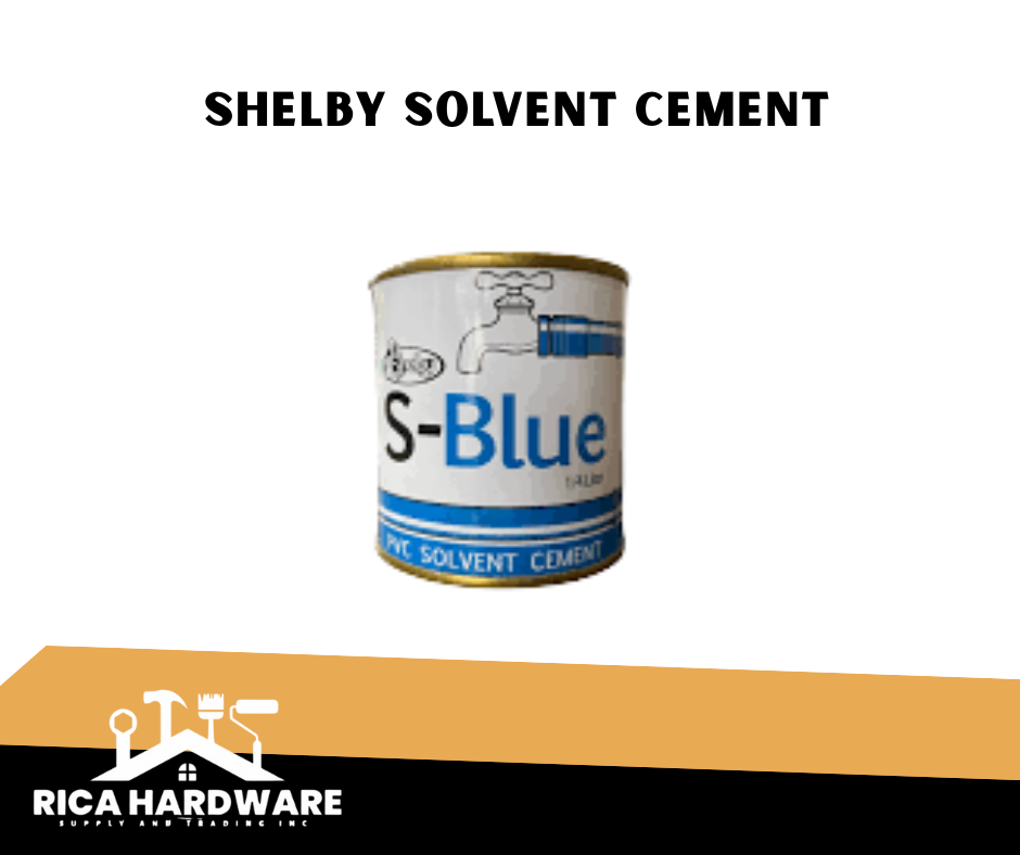 SHELBY SOLVENT CEMENT 1/4L
