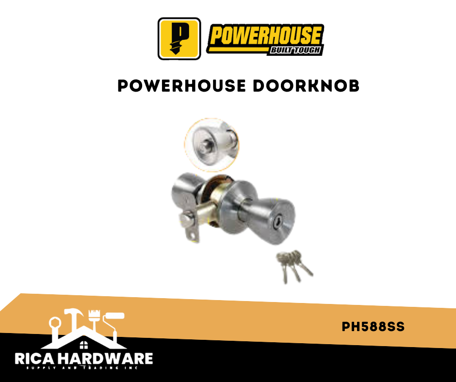 POWERHOUSE DOORKNOB PH588SS