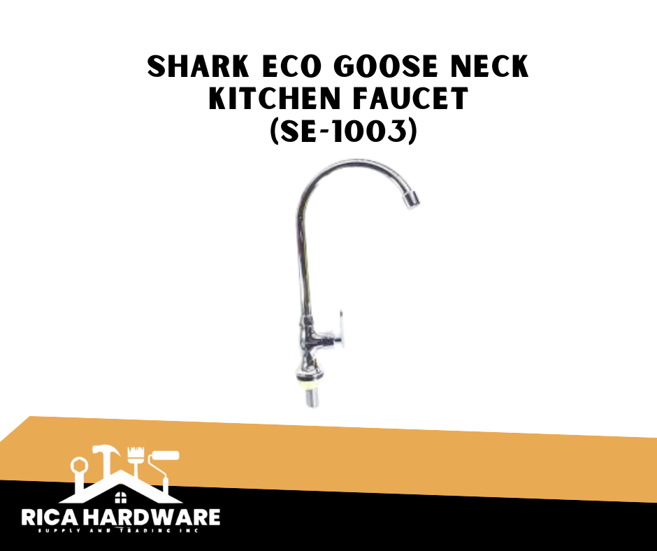 SHARK ECO GOOSE NECK KITCHEN FAUCET (SE-1003)