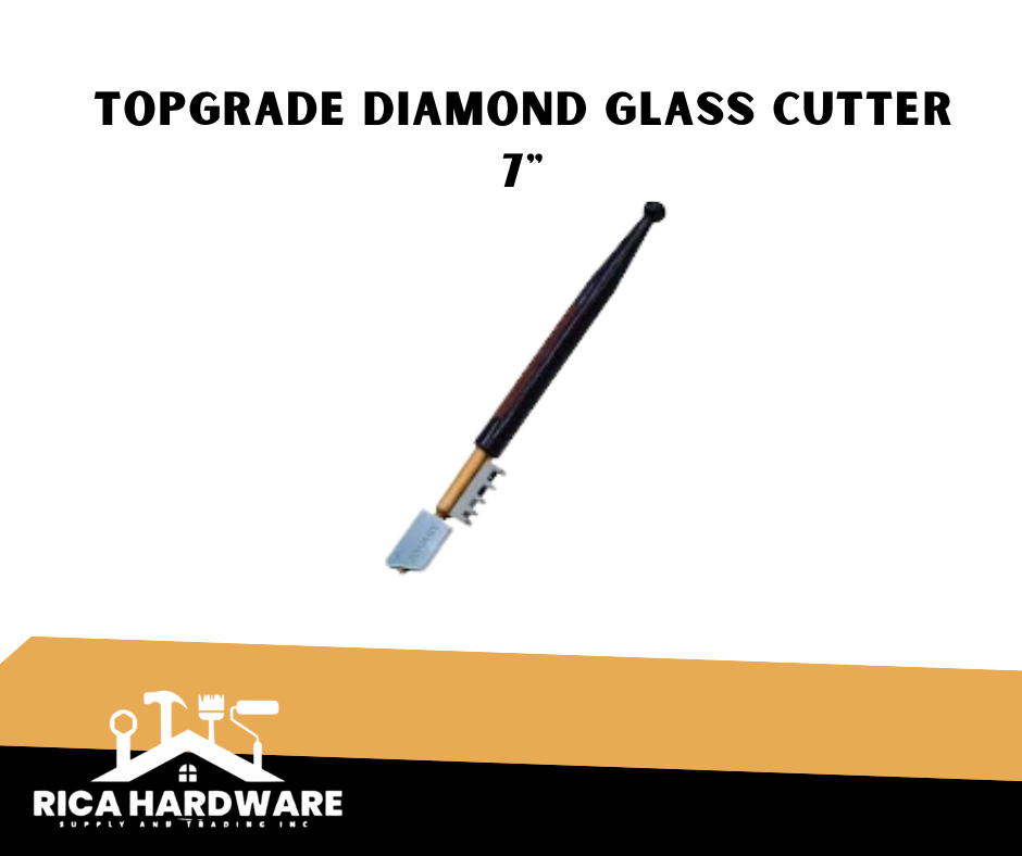 TOPGRADE DIAMOND GLASS CUTTER 7"