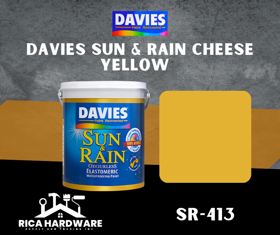 DAVIES SUN & RAIN CHEESE YELLOW SR-413