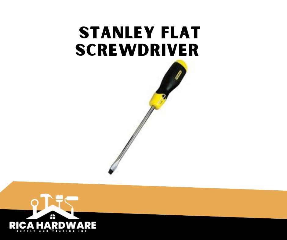STANLEY FLAT SCREW DRIVER