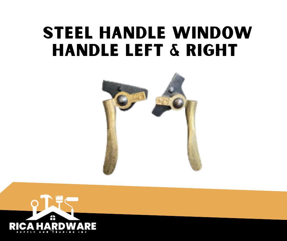 STEEL HANDLE WINDOW HANDLE RIGHT
