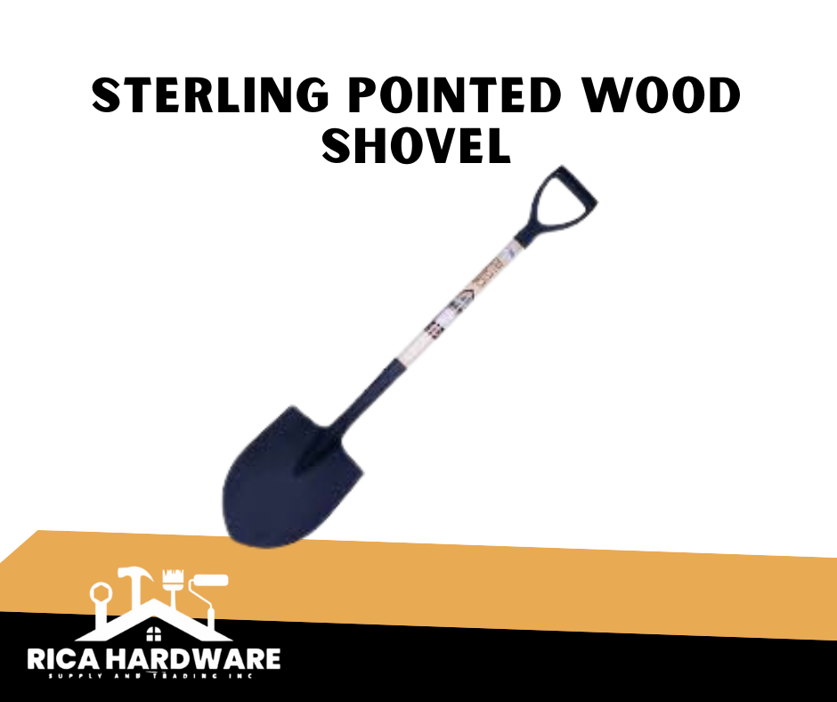 STERLING POINTED WOOD SHOVEL