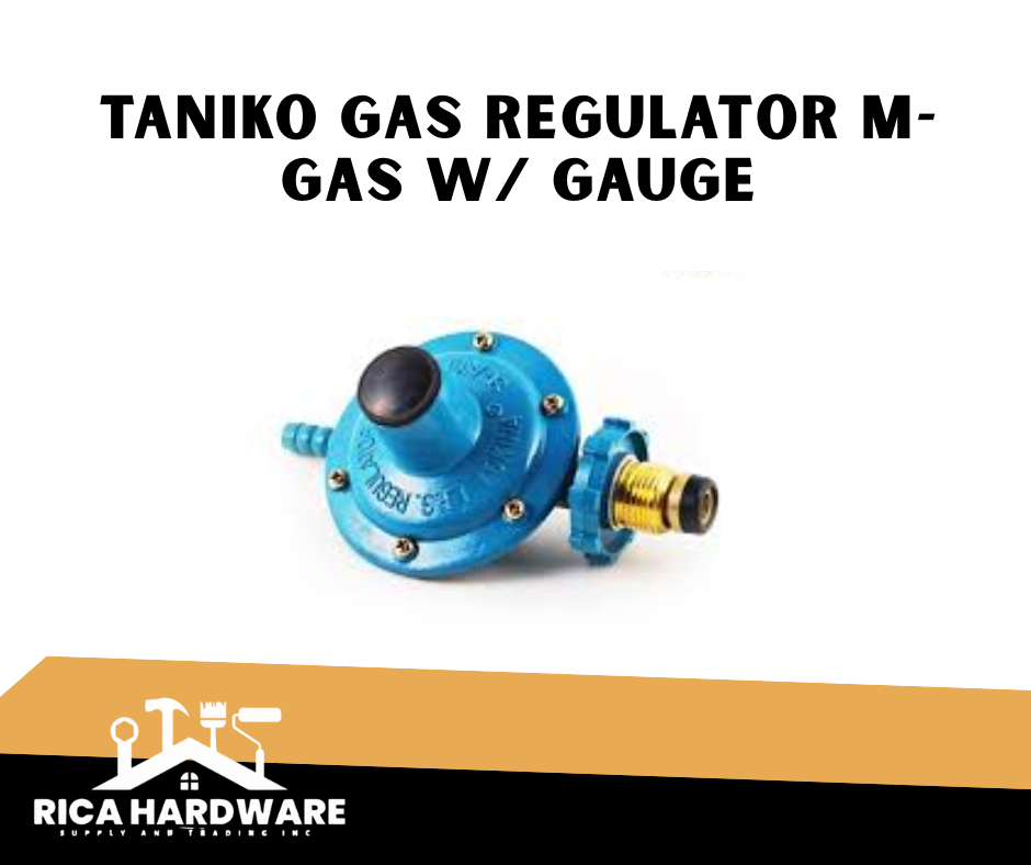 TANIKO GAS REGULATOR M-GAS W/ GAUGE
