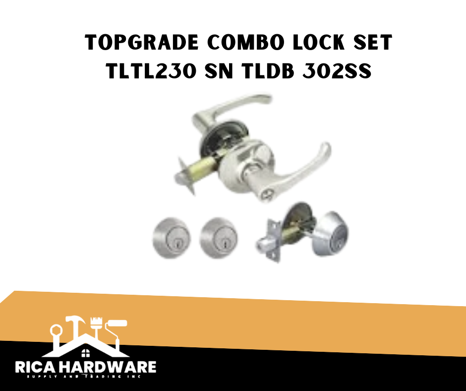 TOPGRADE COMBO LOCK SET TLTL230 SN TLDB 302SS