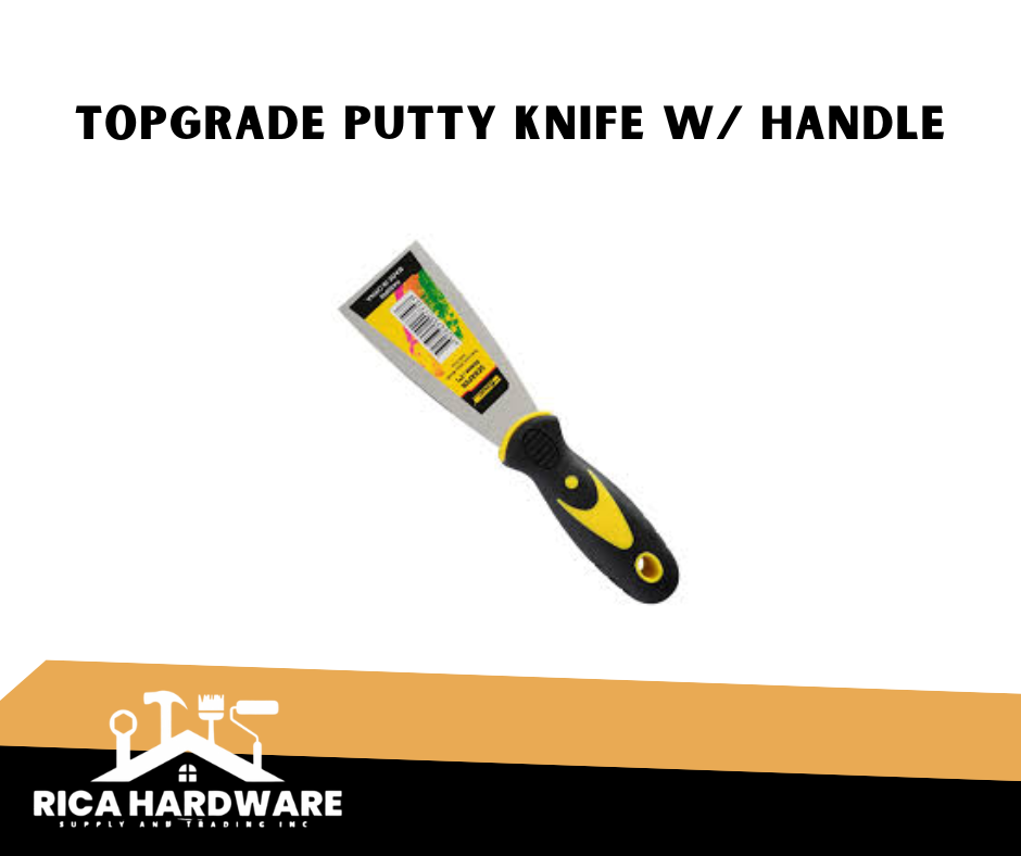 TOPGRADE PUTTY KNIFE W/ HANDLE 2"