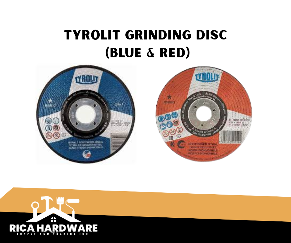 TYROLIT GRINDING DISC (BLUE & RED)