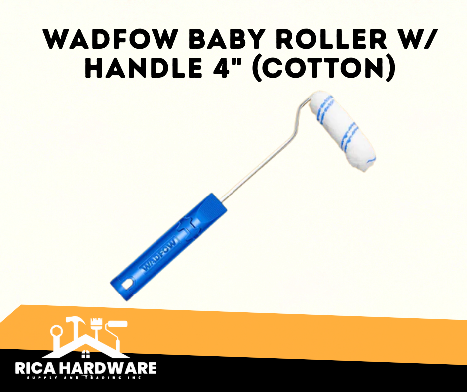 WADFOW BABY ROLLER W/ HANNDLE 4" (COTTON)