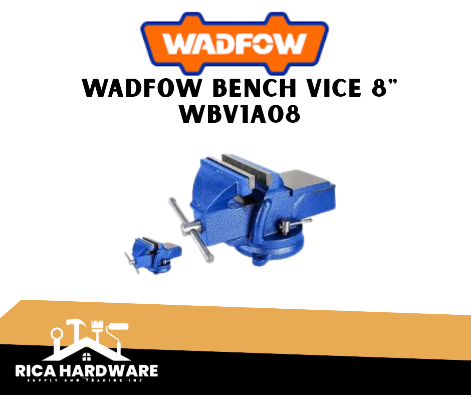 WADFOW BENCH VICE 8" WBV1A08