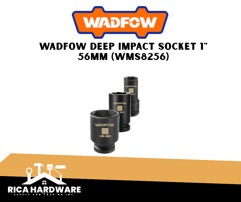 WADFOW DEEP IMPACT SOCKET 1" 56MM (WMS8256)