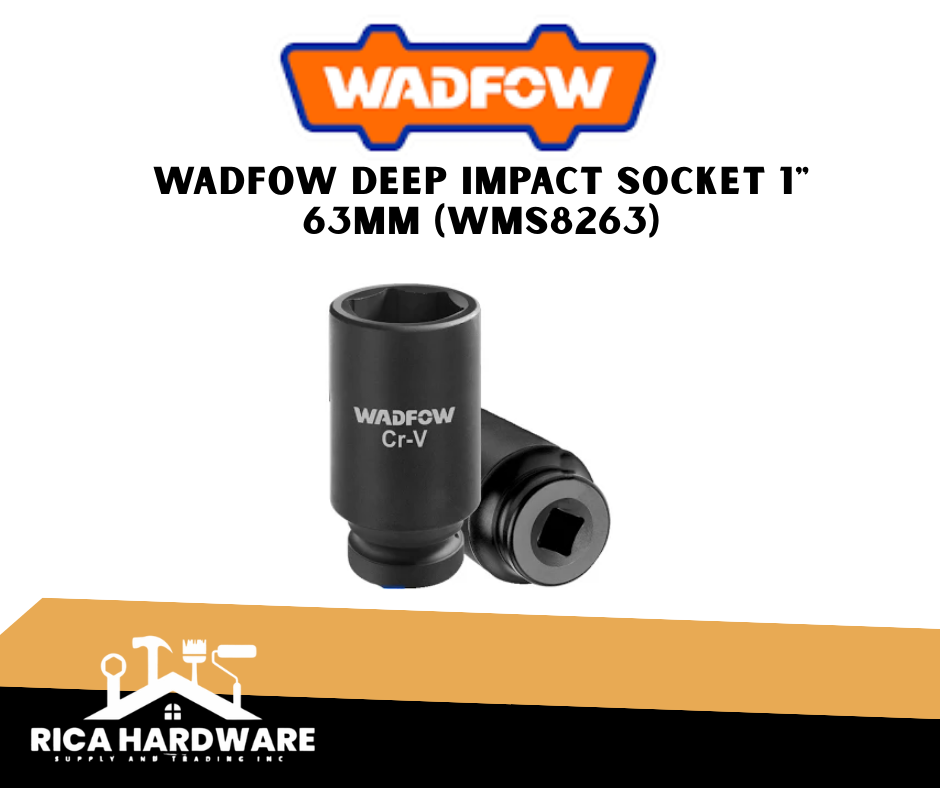 WADFOW DEEP IMPACT SOCKET 1" 63MM (WMS8263)