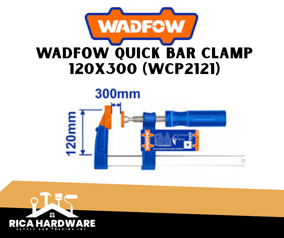 WADFOW QUICK BAR CLAMP 120X300 (WCP2121)