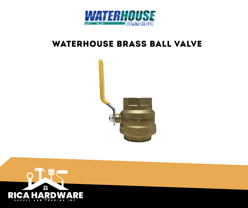 WATERHOUSE BRASS BALL VALVE