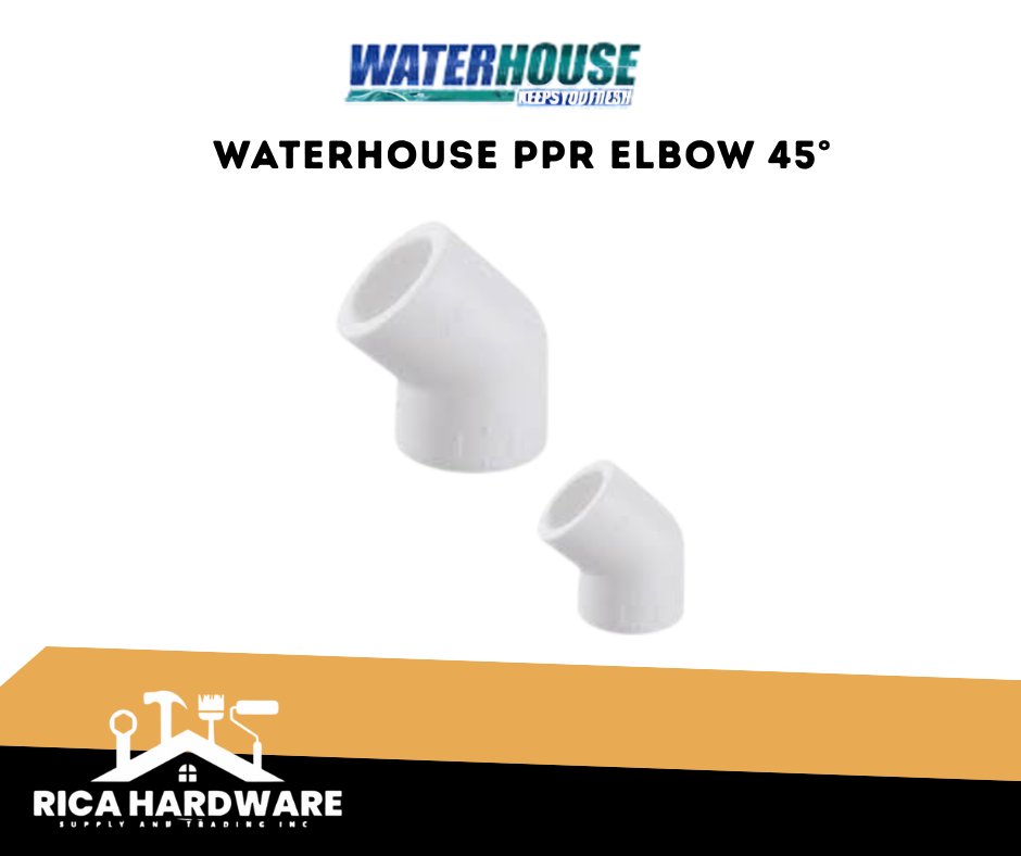 WATERHOUSE PPR ELBOW 45°