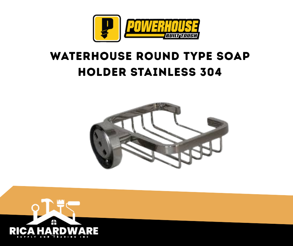 WATERHOUSE ROUND TYPE SOAP HOLDER STAINLESS 304