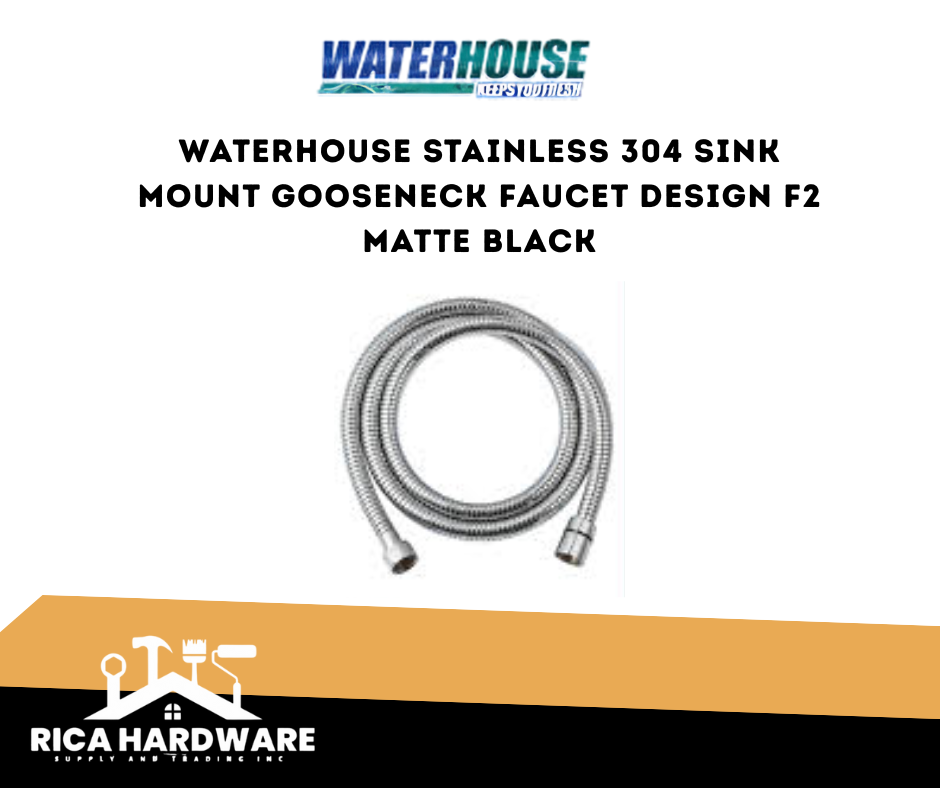 WATERHOUSE SHOWER HOSE 1.5MTS STAINLESS