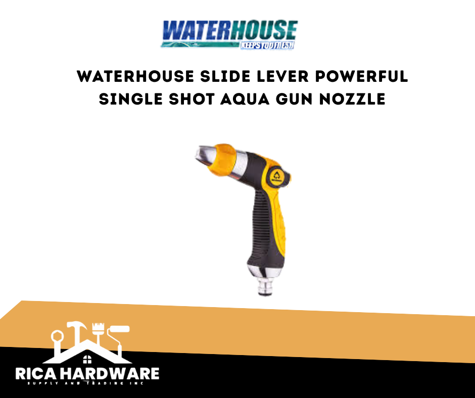 WATERHOUSE SLIDE LEVER POWERFUL SINGLE SHOT AQUA GUN NOZZLE