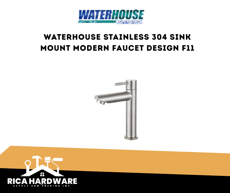 WATERHOUSE STAINLESS 304 SINK MOUNT MODERN FAUCET DESIGN F11