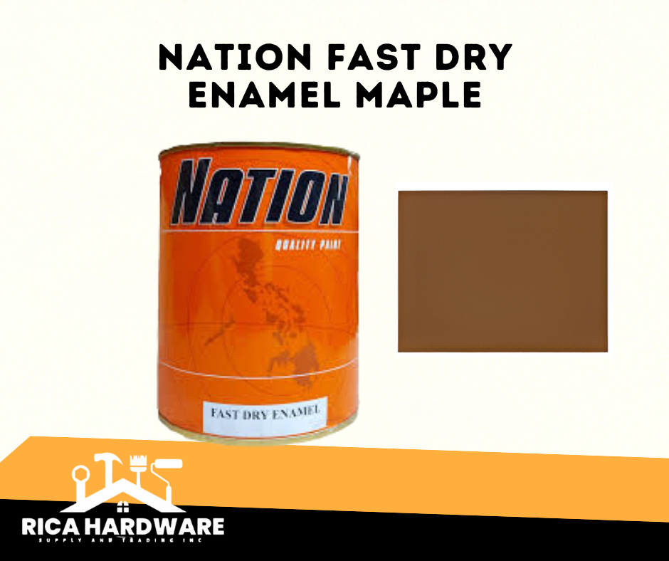 NATION FAST DRY ENAMEL MAPLE