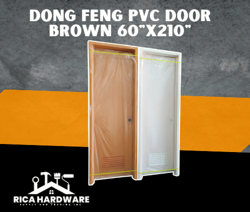 DONG FENG PVC DOOR BROWN 60"x210"