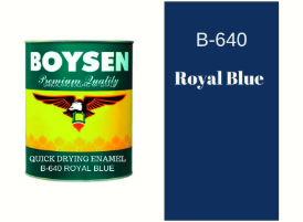 BOYSEN QUICK DRYING ENAMEL ROYAL BLUE B-640 1L