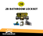 2B BATHROOM LOCKSET