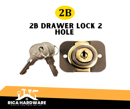 2B DRAWER LOCK 2 HOLE DL-2H