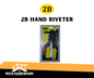 2B HAND RIVETER