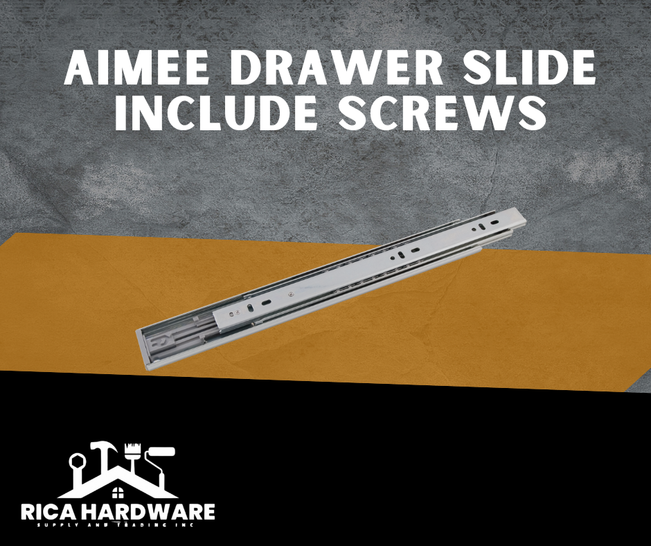 AIMEE DRAWER SLIDE INCLUDE SCREWS