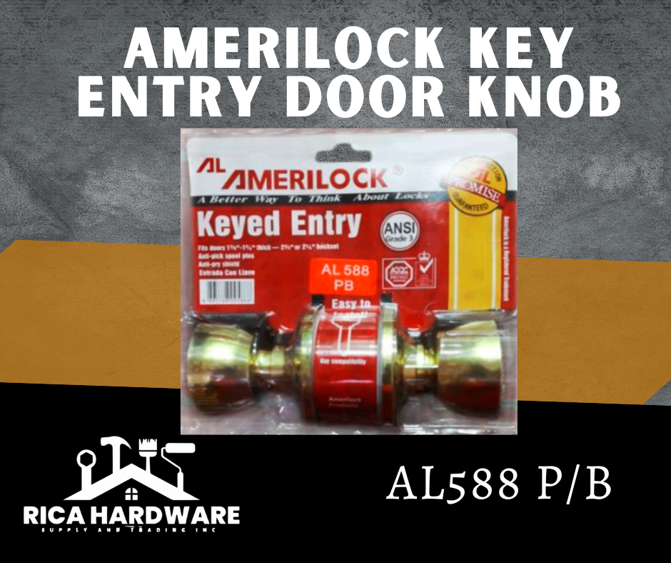 AMERILOCK KEYED ENTRY AL588 P/B