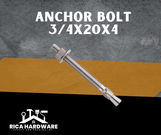 ANCHOR BOLT 3/4X20X4