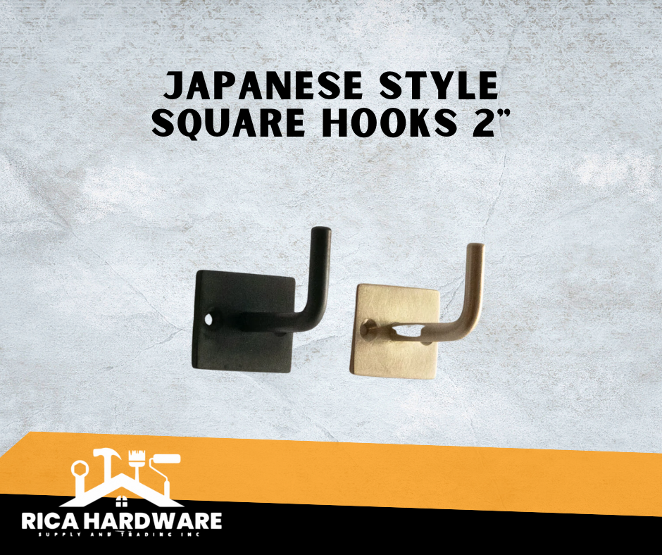 JAPANESE STYLE SQUARE HOOKS 2"