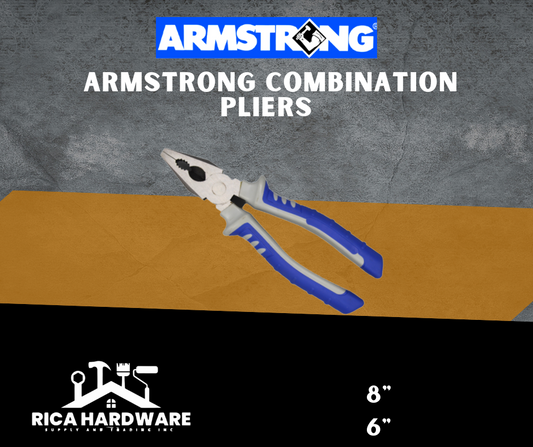ARMSTRONG COMBINATION PLIERS (8" & 6")