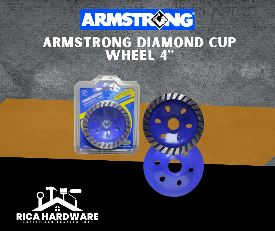 ARMSTRONG DIAMOND CUP WHEEL 4''