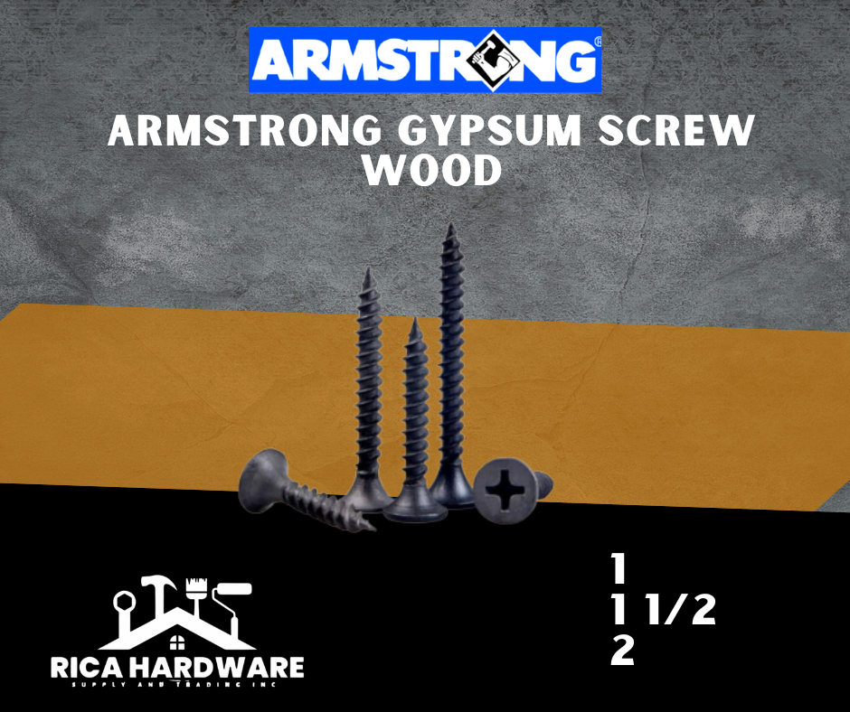 ARMSTRONG GYPSUM SCREW WOOD (1, 1 1/2, 2)