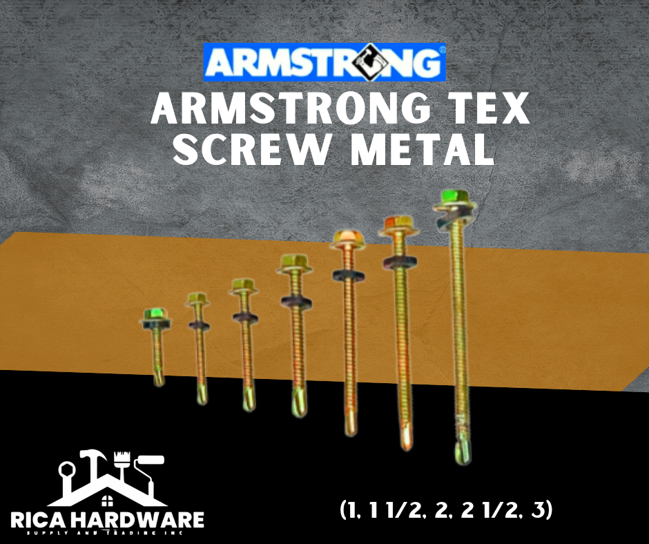 ARMSTRONG TEX SCREW METAL (1, 1 1/2, 2, 2 1/2, 3)