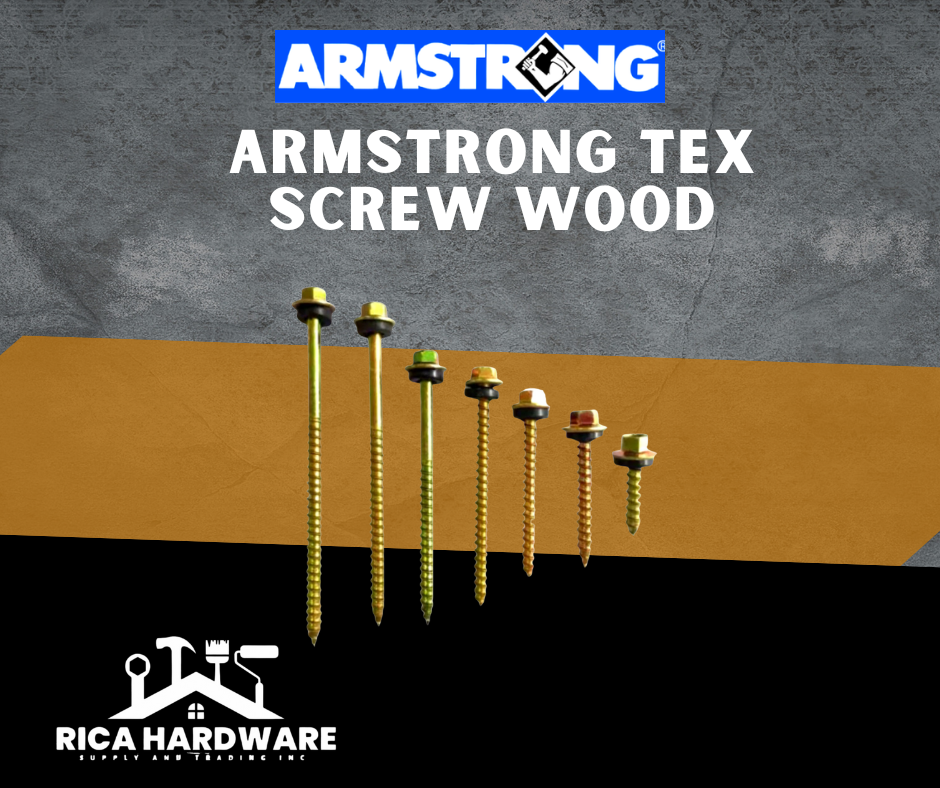 ARMSTRONG TEX SCREW WOOD (1, 1 1/2, 2, 2 1/2, 3)
