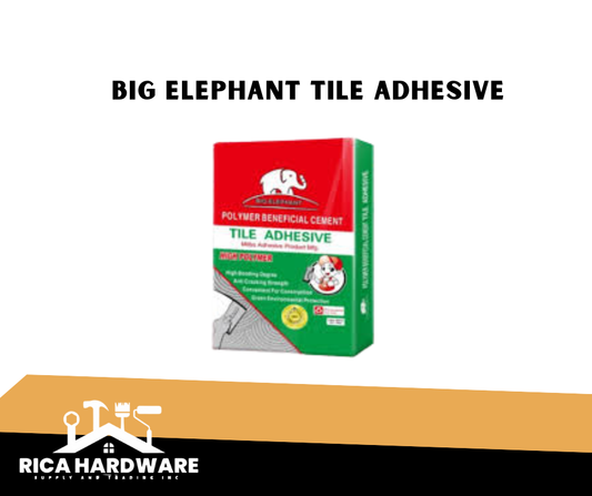 BIG ELEPHANT POLYMER BENEFICIAL CEMENT TILE ADHESIVE