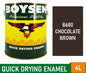 BOYSEN QUICK DRYING CHOCOLATE BROWN B680 4L