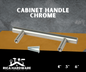 CABINET HANDLE CHROME (4", 5", 6")