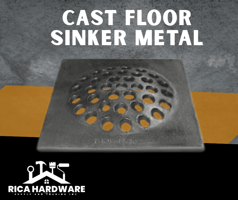 CAST FLOOR SINKER METAL