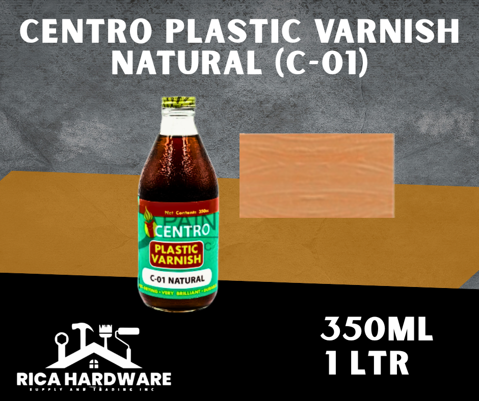 CENTRO PLASTIC VARNISH NATURAL (C-01)