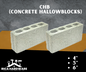 CHB (CONCRETE HALLOWBLOCKS)