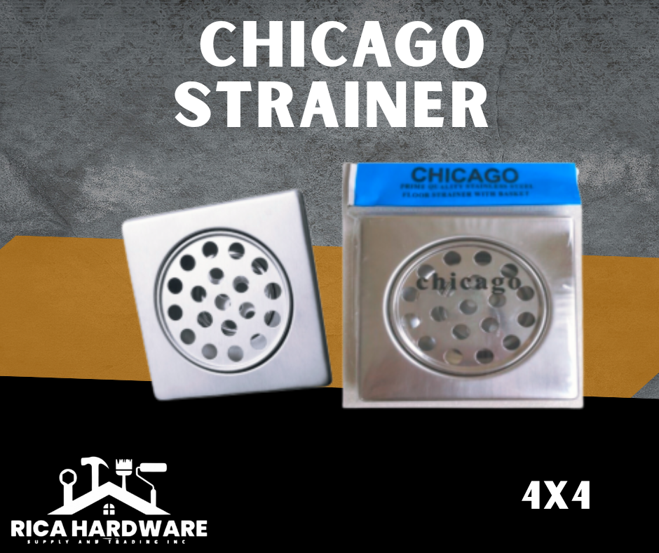 CHICAGO  STRAINER 4x4